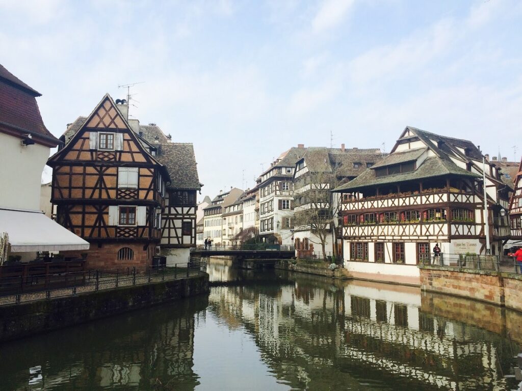 Petite France district in Strasbourg