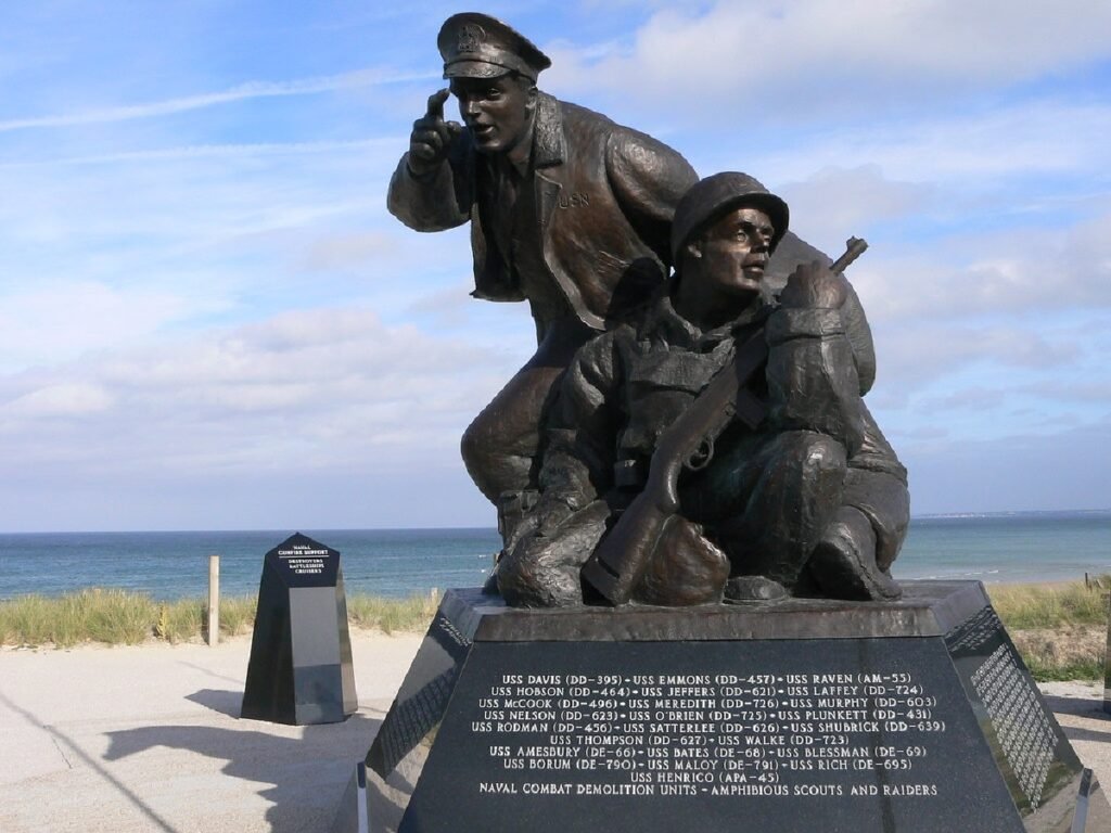 Soldiers at Utah Beach